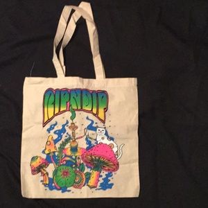 Ripndip canvas tote bag